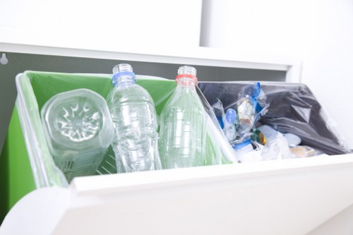 Residents preparing their flat for clearance