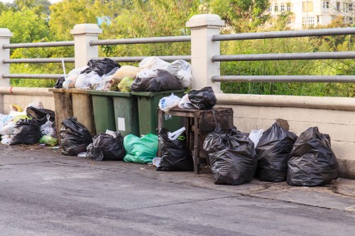Business invoice and accepted payment methods for Woolwich waste removal