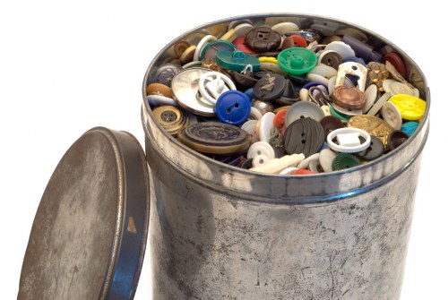 Recycling process in Woolwich