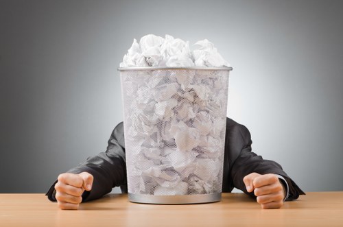 Eco-friendly disposal and recycling during garage clearance