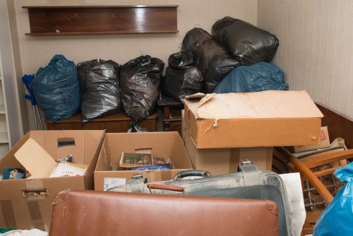 Before and after images of loft clearance